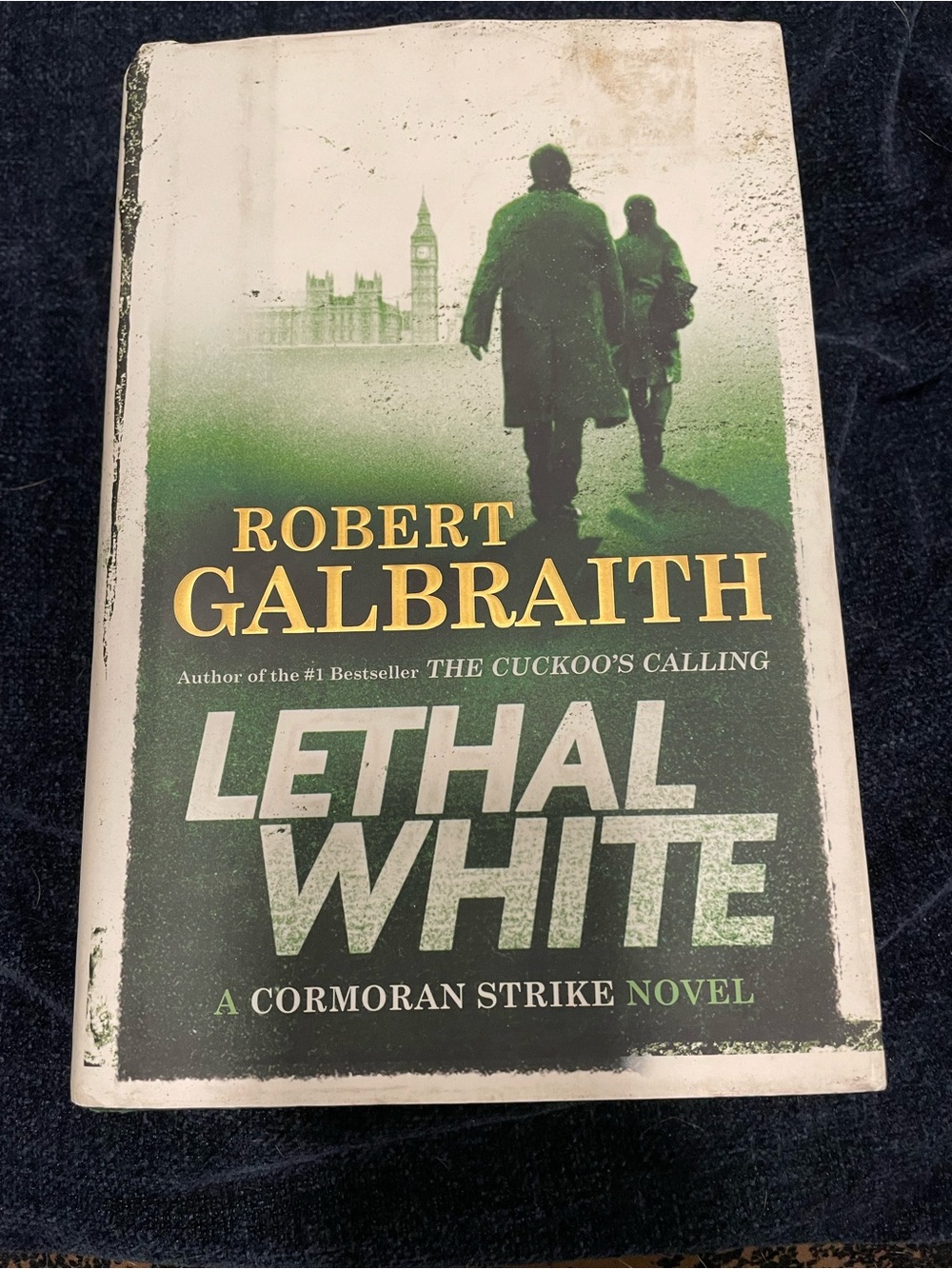 Lethal White Hardcover - Green/White Cover